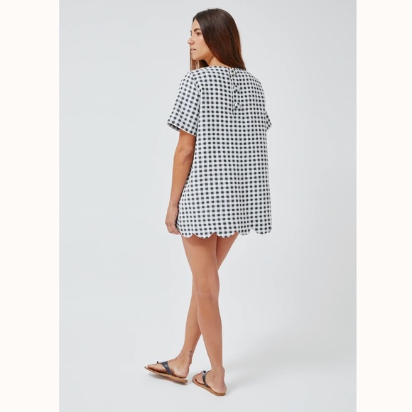 Lisa Marie Fernandez Scalloped Dress, NWT! - Picture 4 of 9